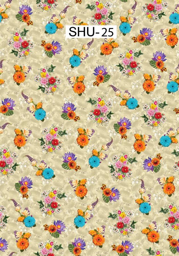 digital printed polyester fabric