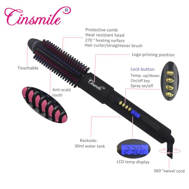 New Steam Hair Straightener
