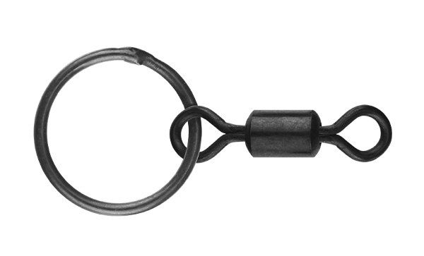 Long Body Rolling Swivel With Big Solid Ring Carp Fishing Terminal