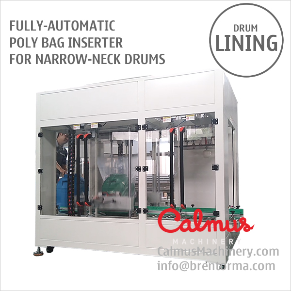 Poly Bag Inserter For Drums