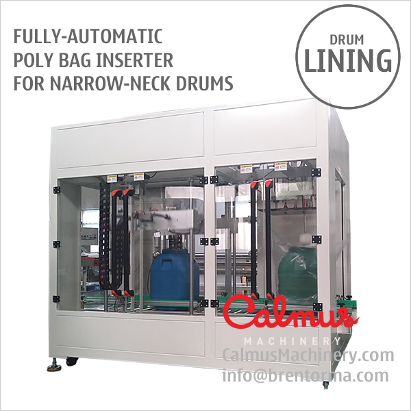 Poly Bag Inserter For Drums