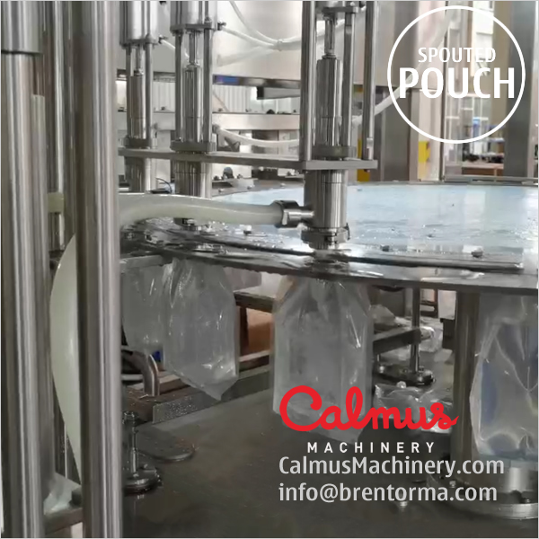 Spouted Pouch Filler And Capper