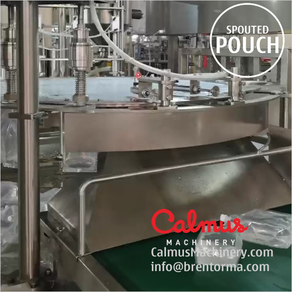 Spouted Pouch Filler And Capper