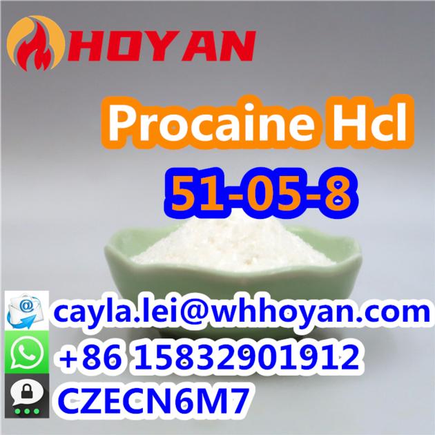 Top Grade Local anesthetic Procaine Hcl CAS:51-05-8 with Best Price WA:+44 7746632140