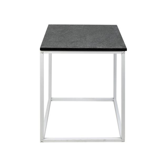 CT002 Lazio unique round nero margiua marble coffee tables
