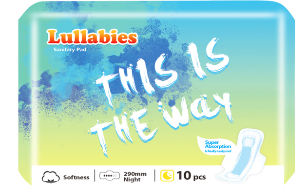 Ultra-Thin Absorbent Sanitary Napkin
