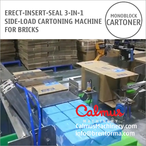 High Speed Cartoning Machine Monoblock Side