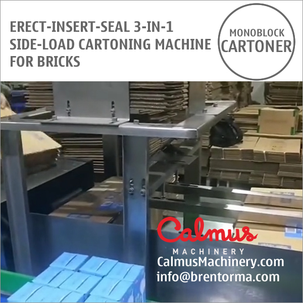 High Speed Cartoning Machine Monoblock Side