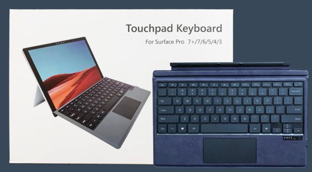 Touchpad Keyboard for Microsoft Surface Pro 3/4/5/6/7/7+