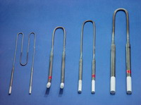 Molybdenum disilicide heating elements