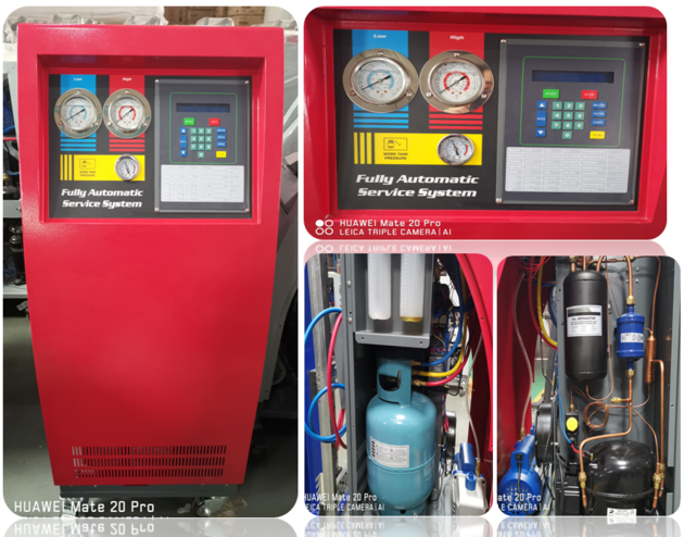 Fully Automatically AC Refrigerant Recycle Vacuum