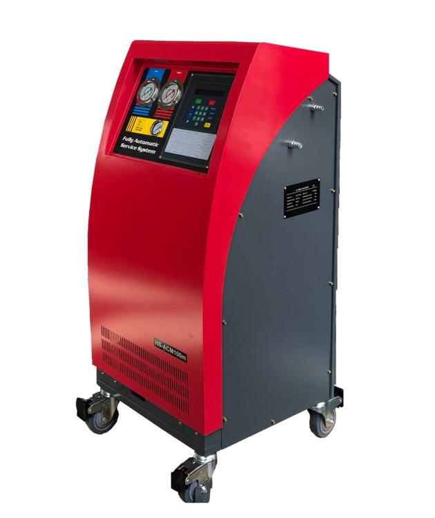 Fully automatically AC refrigerant recycle vacuum recharge machine