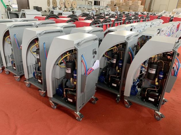 Vehicle Air Condition Refrigerant Handing System