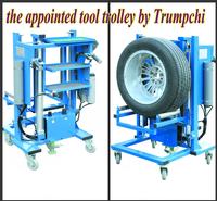 tire repair and maintenance tool trolley