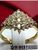Fahion diamond jewelry special design silver or gold ring