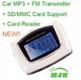 Car USB/SD MP3 Transmitter MJH-18M