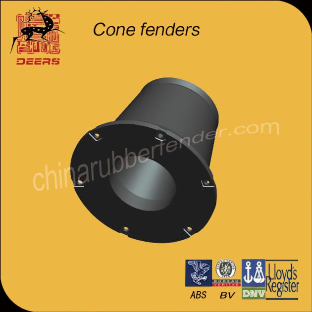 Cone rubber fender 