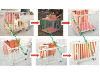 3-in-1 Aluminium Dog Trolley