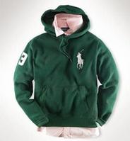 classic style ralph lauren mens hoodie,green,paypal