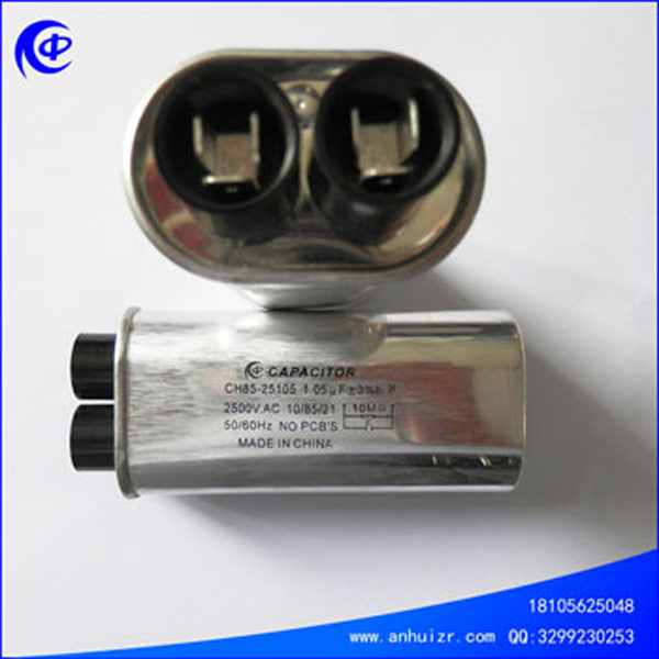 Ac high voltage capacitor microwave oven capacitor 2100vac 2300vac 2500vac 3000vac 0.85uf 0.91uf 1.0