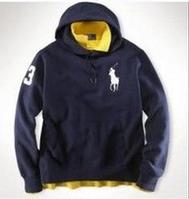 super discount for mens rl hoodie,with big pony,navy blue