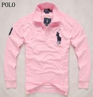 brand new mens RL polo shirt,100%cotton,pink