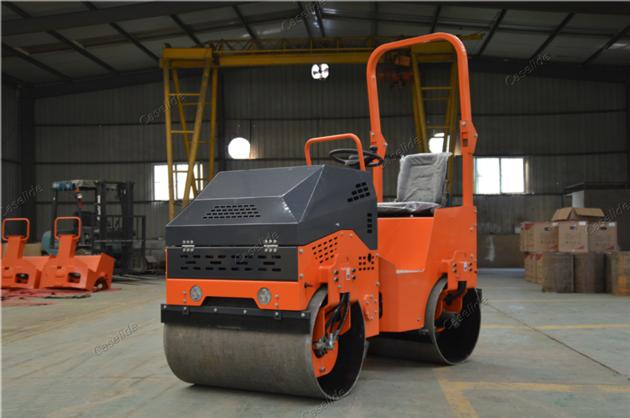  High quality 1 ton vibratory ride-on ground compactor tandem road roller High quality 1 ton vibrato