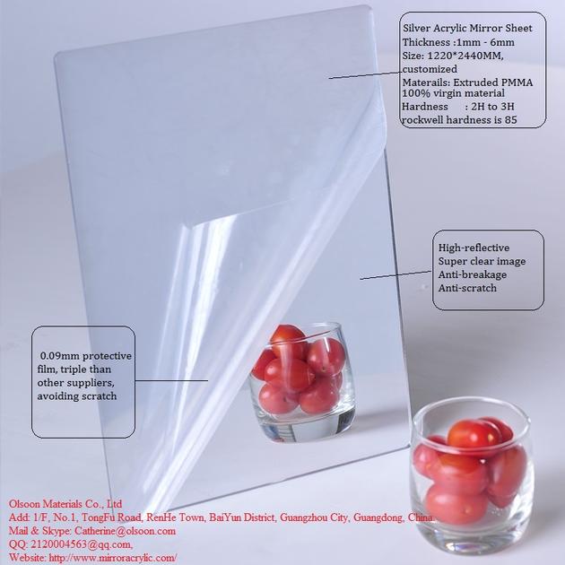  Acrylic Mirror Mirrored ACRYLIC PERSPEX PLEXIGLAS PLASTIC S