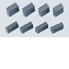 Snow plow carbide inserts, carbide plow blades, carbide inserts