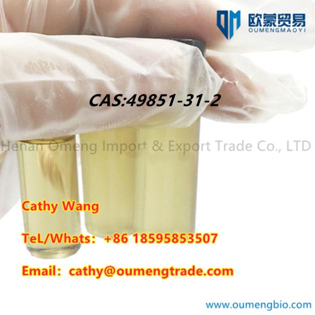 CAS 49851-31-2 Factory Price 99% Purity 2-Bromo-1-phenylpentan-1-one whats+8618595853507