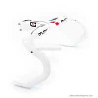 Most Carbon Fiber Road Integrated Handlebar - White/Red
