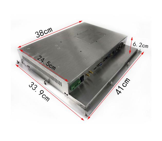 15 Inch Dual Core Stainless Steel