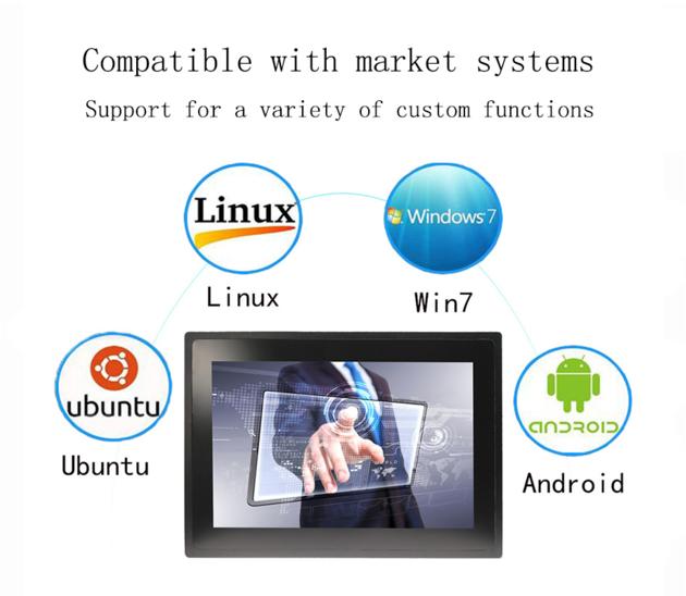 IP67 Water Proof Capacitive Touch Display