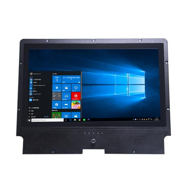 21.5-inch embedded bright waterproof and dustproof industrial control high temperature aluminum allo