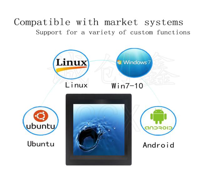 15 Inch Industrial Display Vertical Screen