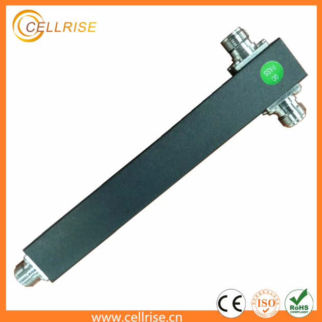 High Power 500w Low PIM -150dBc 698-2700MHz din type square 2 way power divider splitter