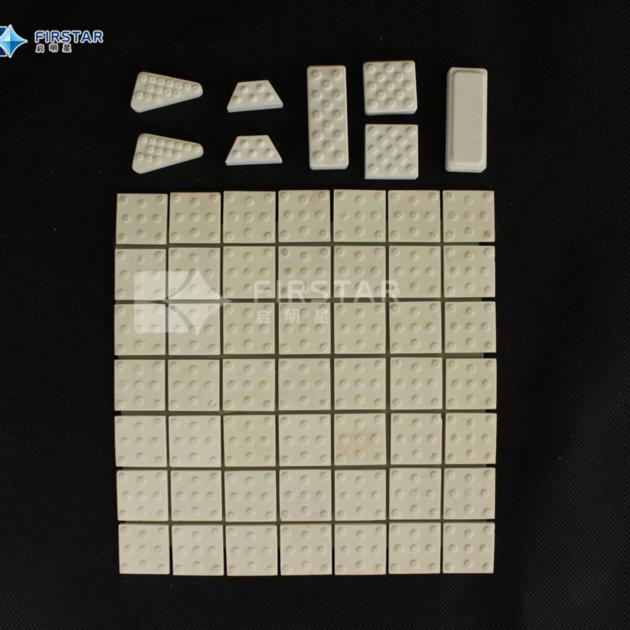 Manufacturer Abrasion Resistant Lining Bricks For