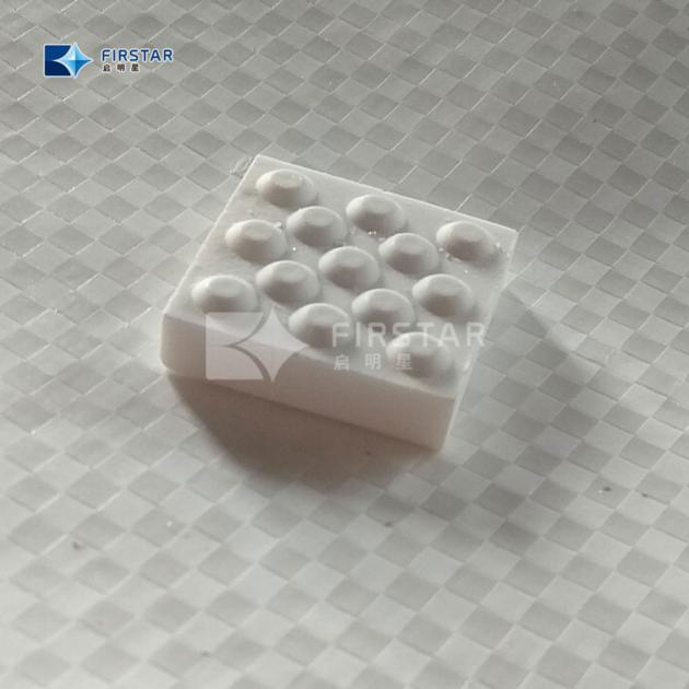 20x20x5mm Dimple Tile For Pulley Ceramic