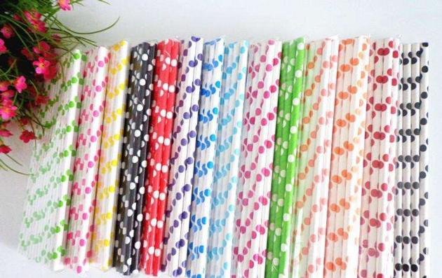 Colorful Cheap Eco Paper Straws Drinking Straws Bio Degradable Straws For Party