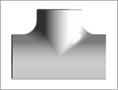 Stainless Steel Butt weld fitting- Tee