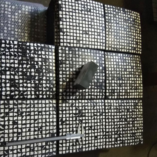 Rubber Wear Plate With Ceramic