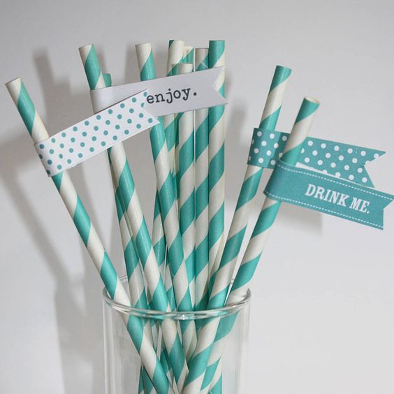 Food Grade Drinking Straws Biodegradable Paper