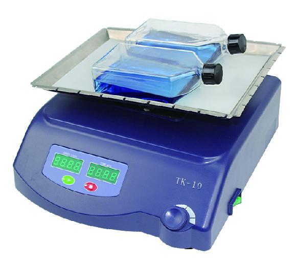 Rocking Shaker Digital Reciprocating Shaker, 10 - 140 rpm, 2 Kg Load, 25mm up and down, 10 angle