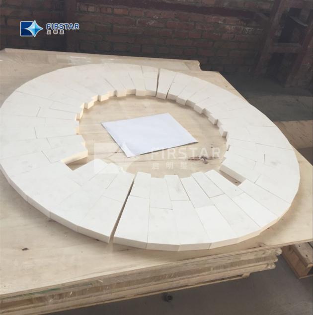 High Wear Resistant 92 Alumina Wear Plate for Coal Feeder 