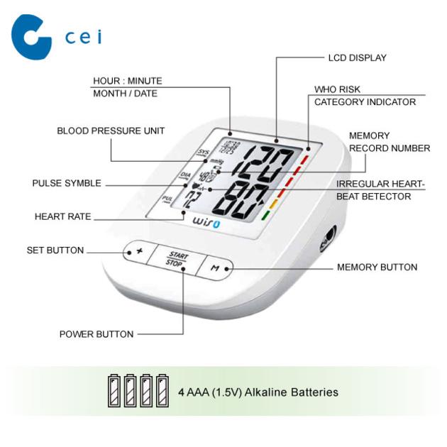 Medical Healthy Care Digital Blood Pressure