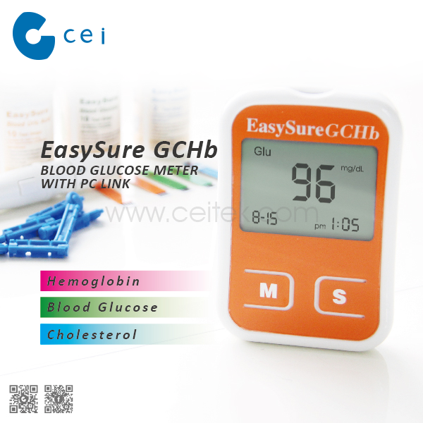 New 2019 Multifunction Device 3 in 1 Blood Glucose Tester Meter with Test Strips Health Care Product