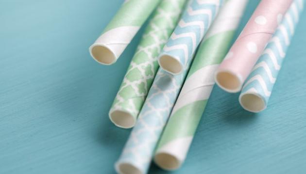 Party biodegradable drinking paper straws for cocktail