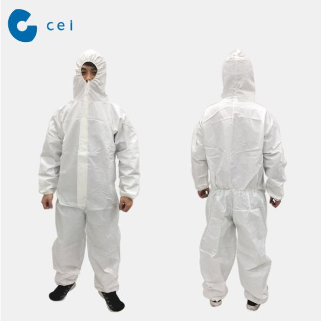 Medical Disposable Waterproof Breathable Protective Coverall