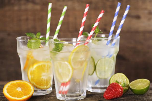 Party Biodegradable Drinking Paper Straws For