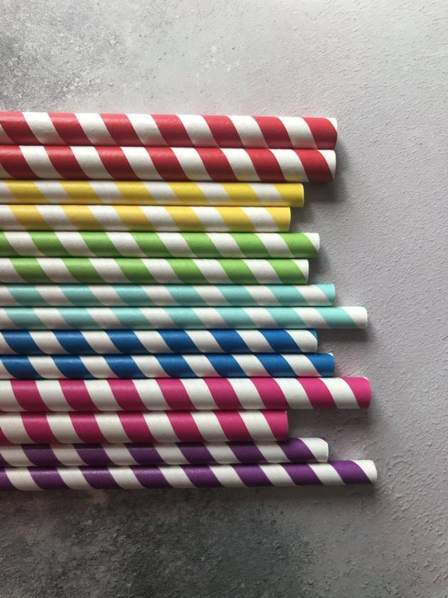 Food Grade Drinking Straws Biodegradable Paper